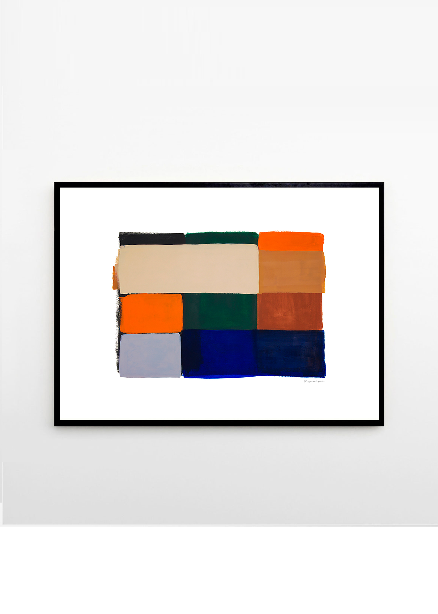 Poster/Tablou Colour Squares 01, Berit Mogensen Lopez