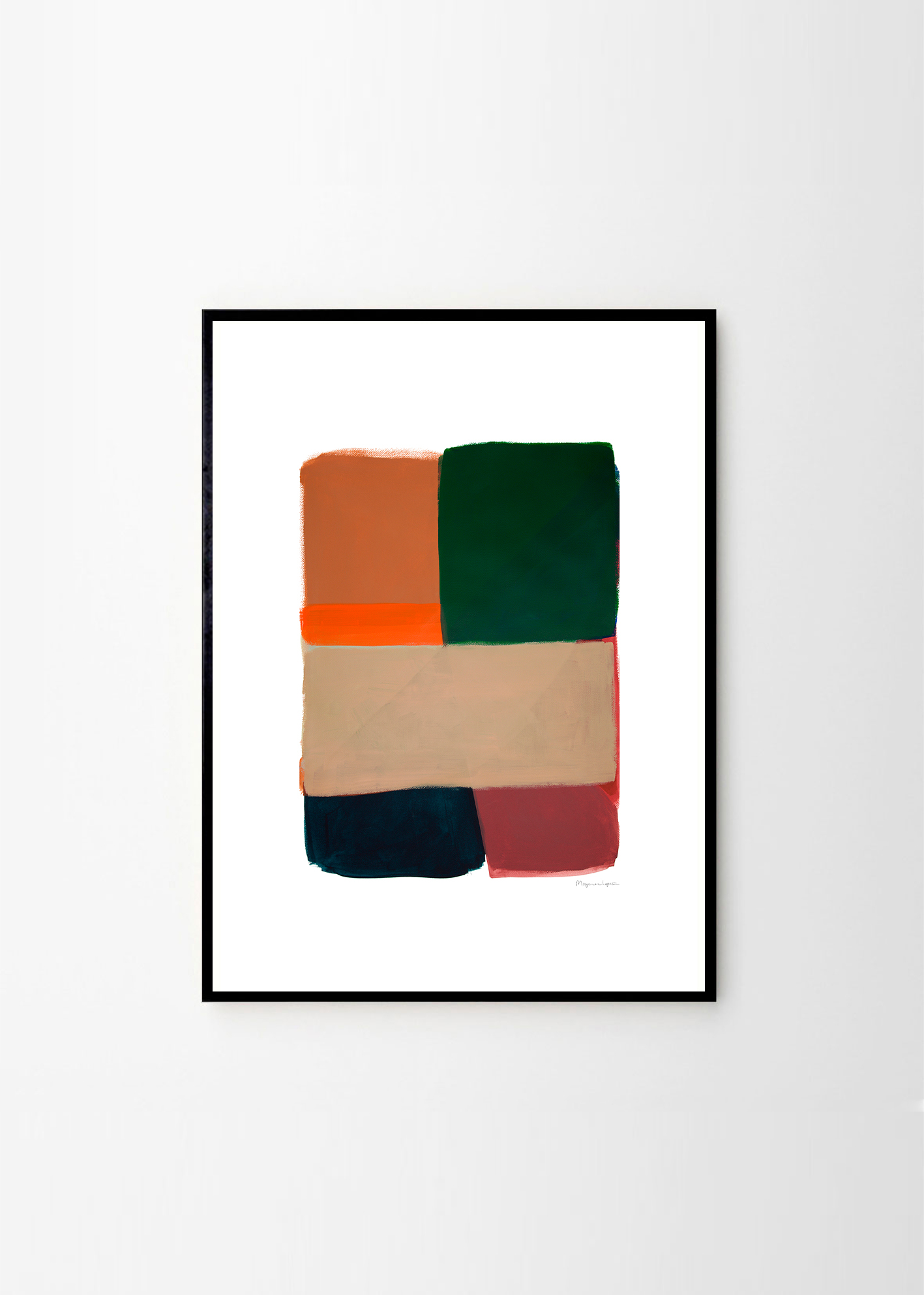 Poster/Tablou Colour Squares 02, Berit Mogensen Lopez