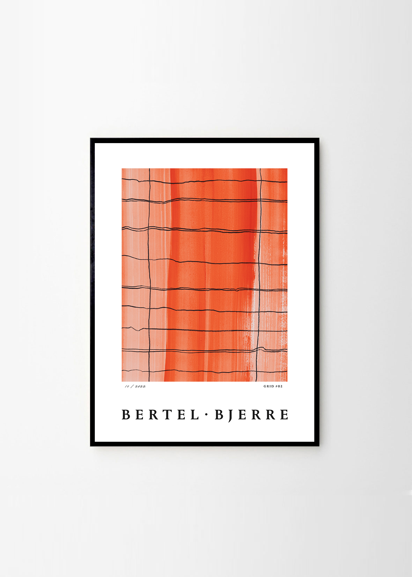 Poster/Tablou Grid 02, Bertel Bjerre
