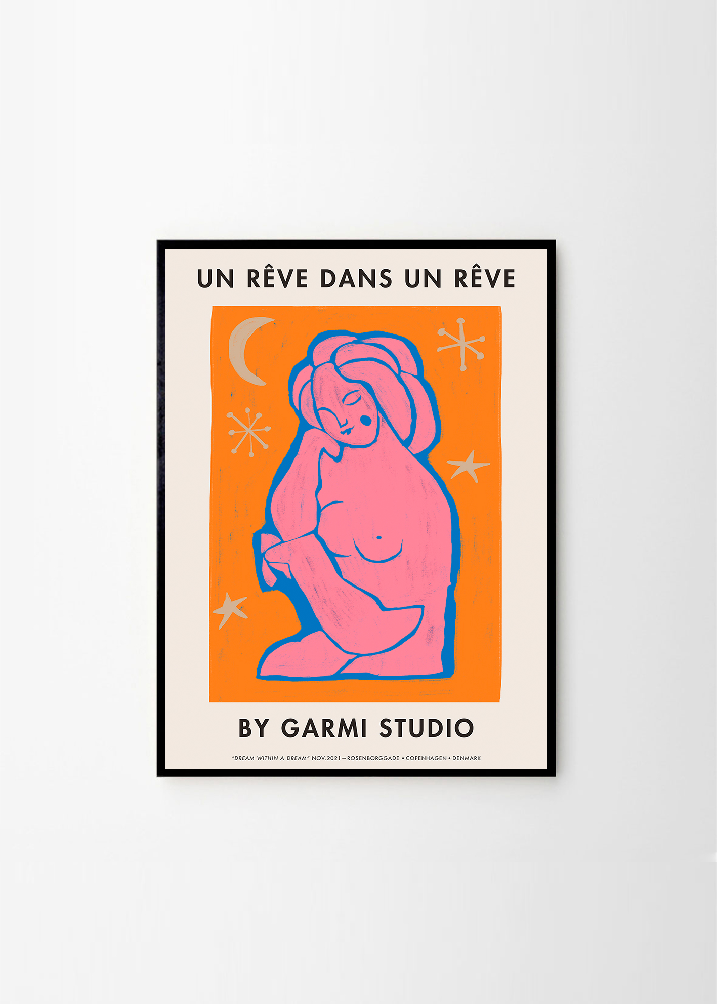 Poster/Tablou Dream Within A Dream Orange, By Garmi