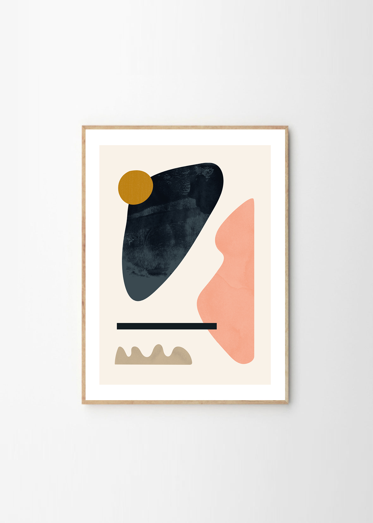 Poster/Tablou Floating Shapes 05, Jan Skacelik