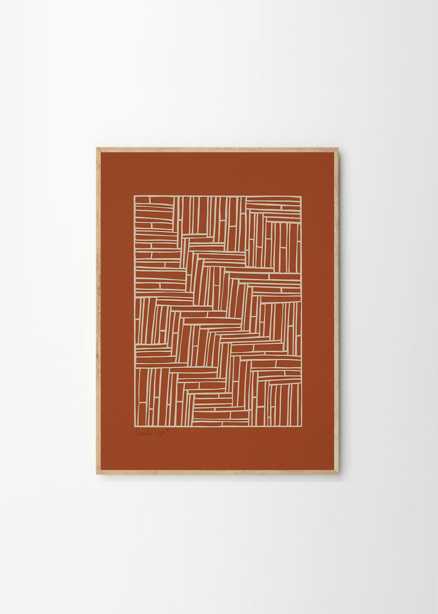 Poster/Tablou Squares No. 01, Little Detroit