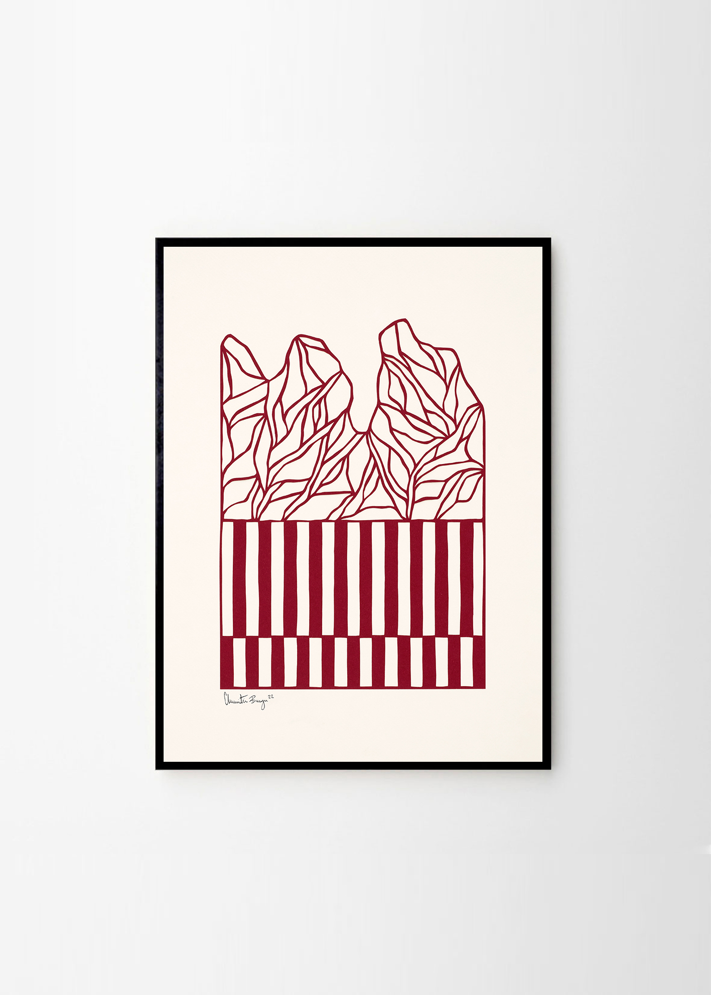 Poster/Tablou Stripes No. 1, Little Detroit