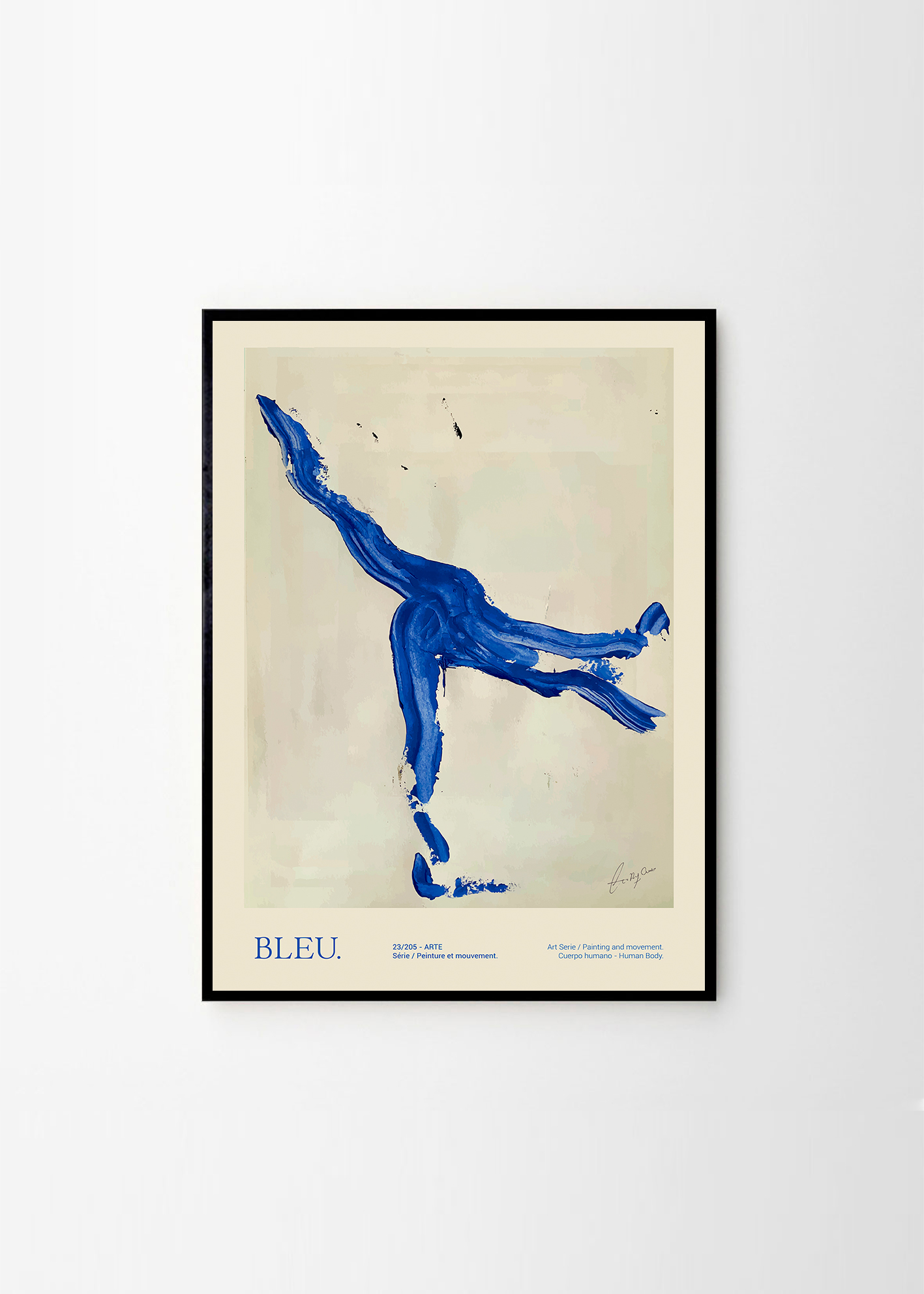 Poster/Tablou Bleu, Lucrecia Rey Caro