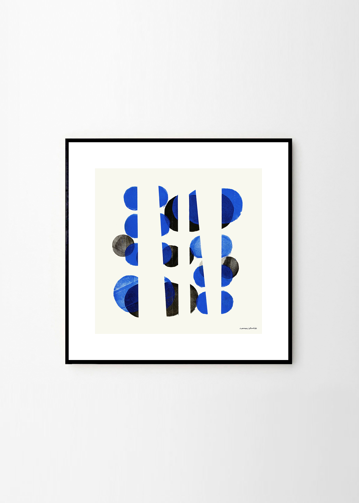 Poster/Tablou Bleu à Part 01, Nomen Studio