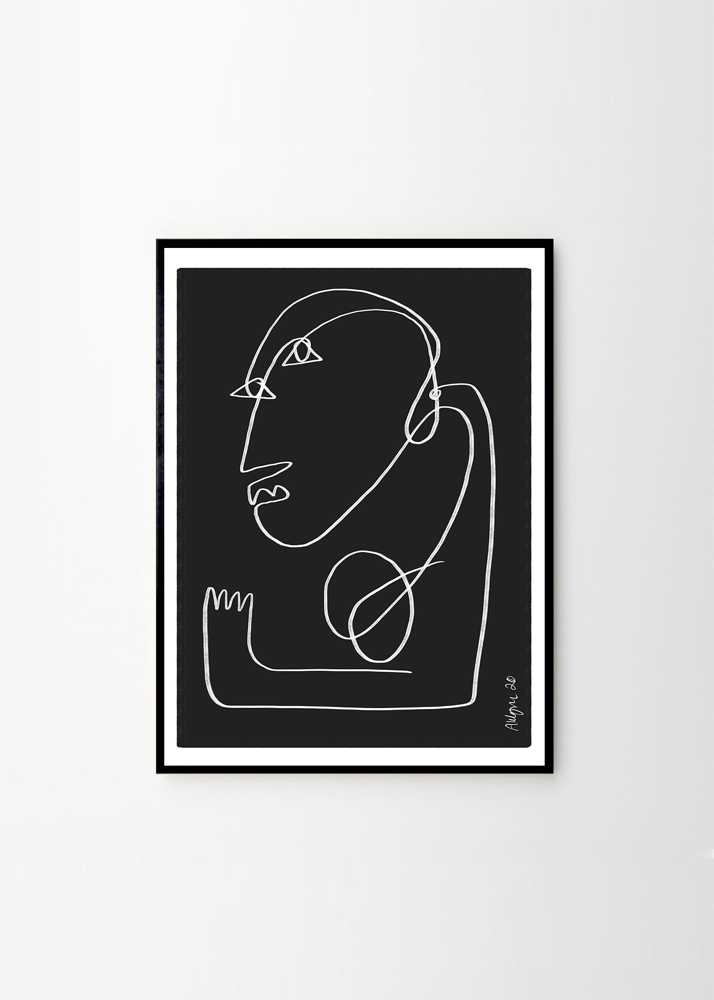 Poster/Tablou Crooked Man, Robin Ahlgren
