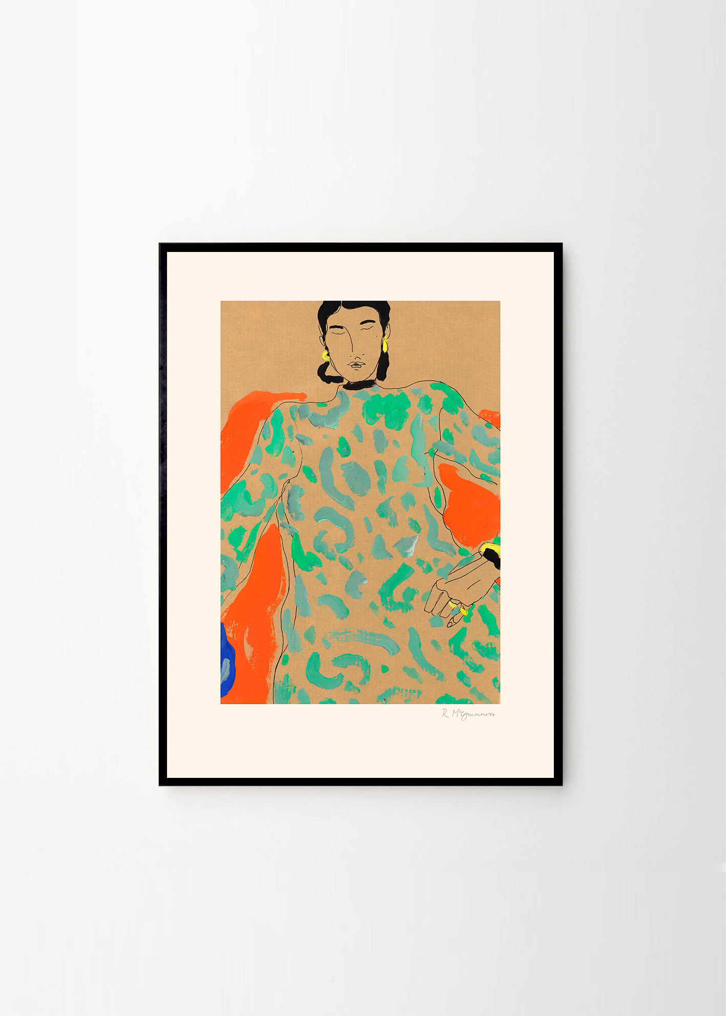 Poster/Tablou Green Dress, Rosie McGuinness