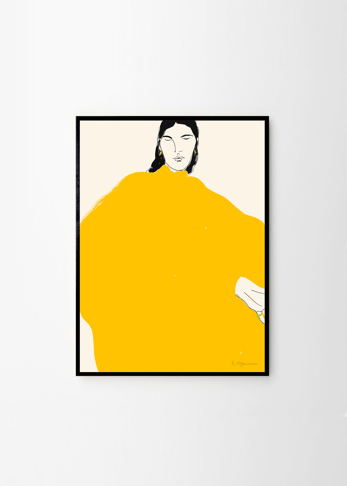 Poster/Tablou Yellow Dress, Rosie McGuinness