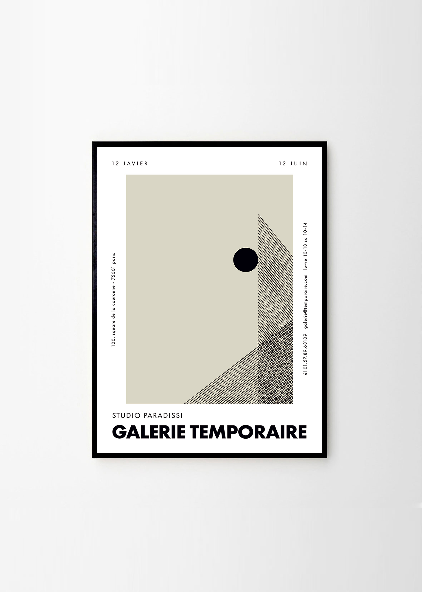 Poster/Tablou Galerie Temporaire 29, Studio Paradissi