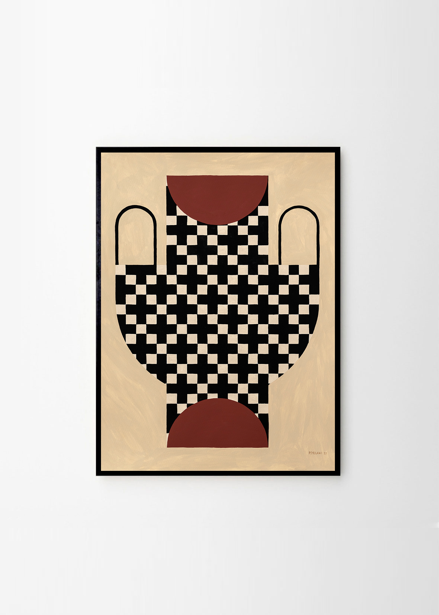 Poster/Tablou Vase With Cross Pattern, Studio Paradissi