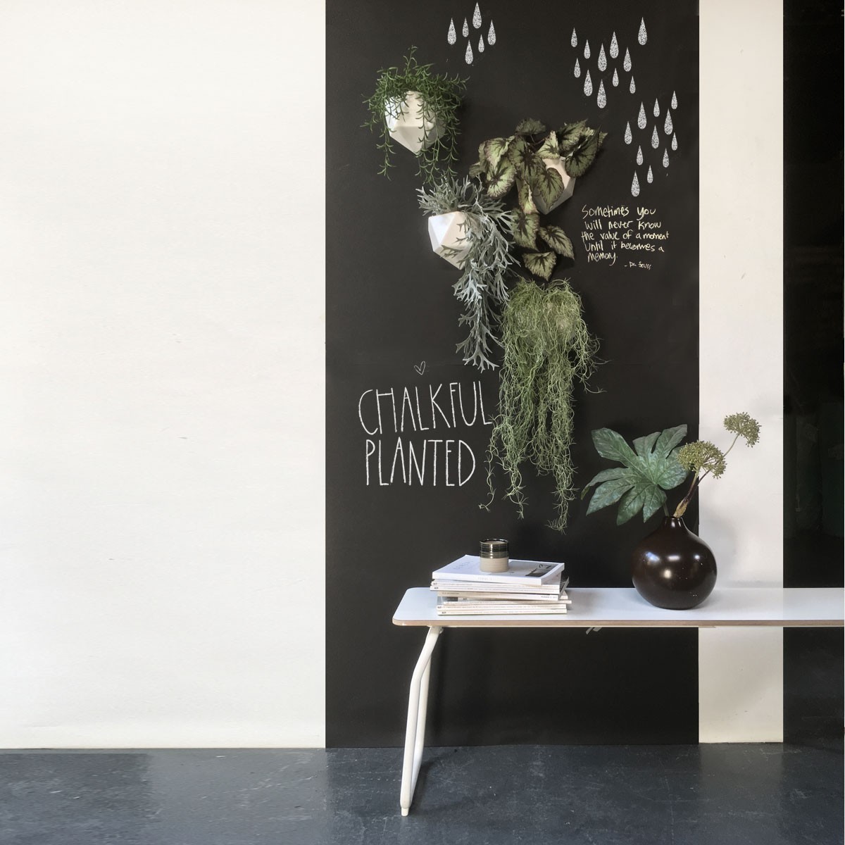 Tapet magnetic pro - tablă de scris magnetică, 62x265 cm 