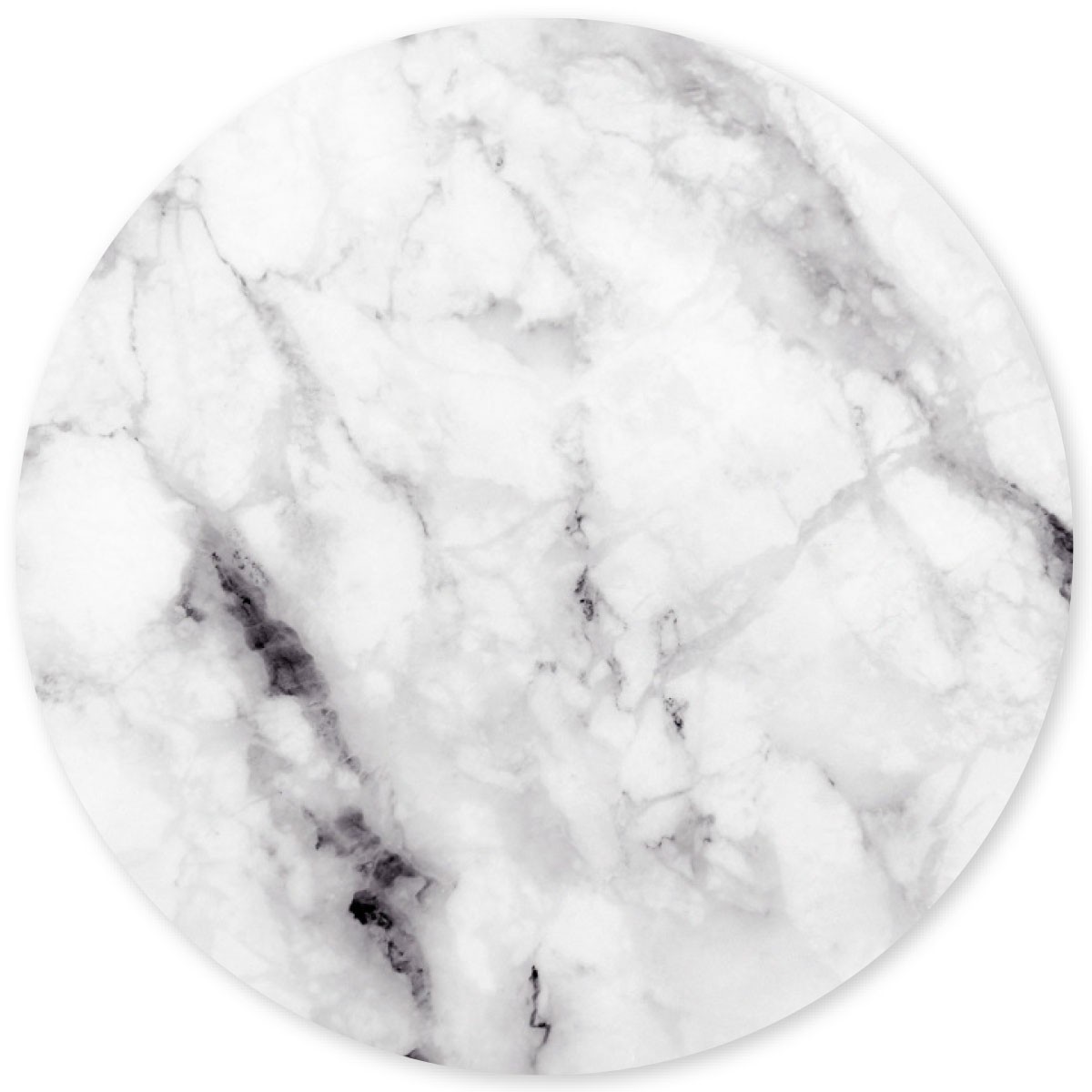 Sticker magnetic, Marble / White, 60cm GroovyMagnets