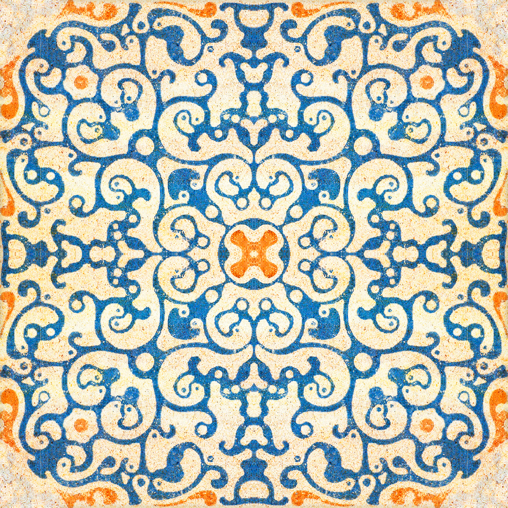 Tapet designer World Culture Spanish Tile, MINDTHEGAP MINDTHEGAP