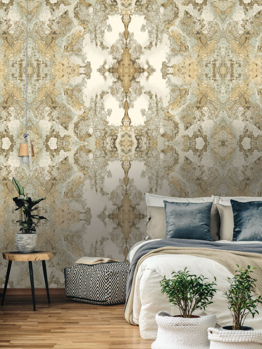 Tapet inner beauty, gri deschis, york wallcoverings, 5.6mp / rola 
