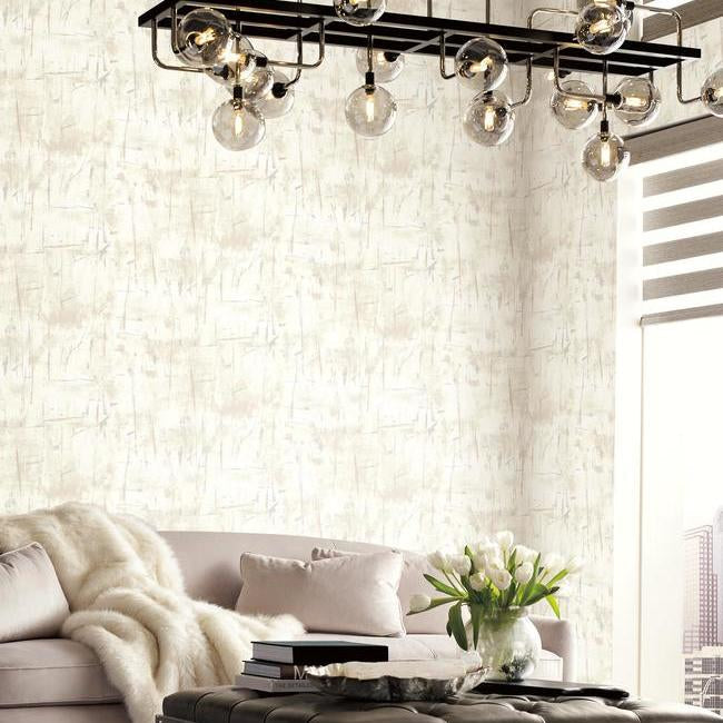 Tapet modern art, alb/argintiu, york wallcoverings, 5.6mp / rola 