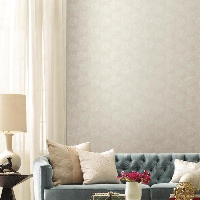 Tapet grandeur, crem/alb, york wallcoverings, 5.6mp / rola 