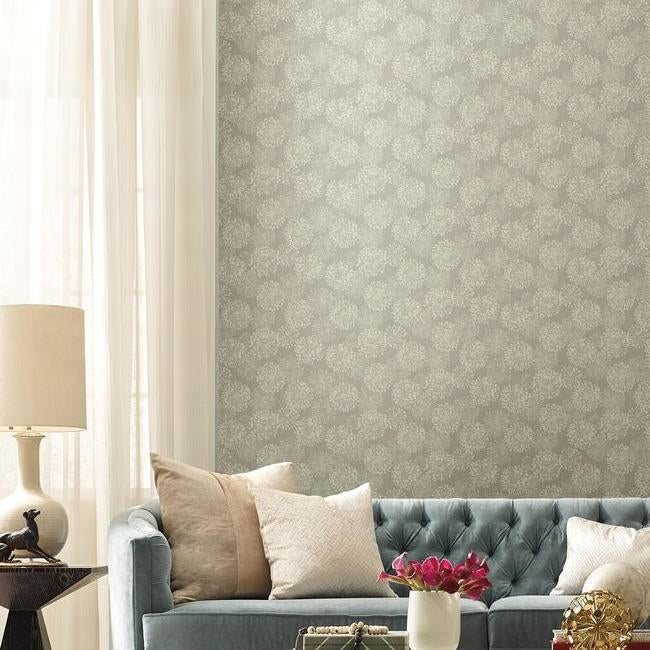 Tapet grandeur, argintiu/crem, york wallcoverings, 5.6mp / rola 