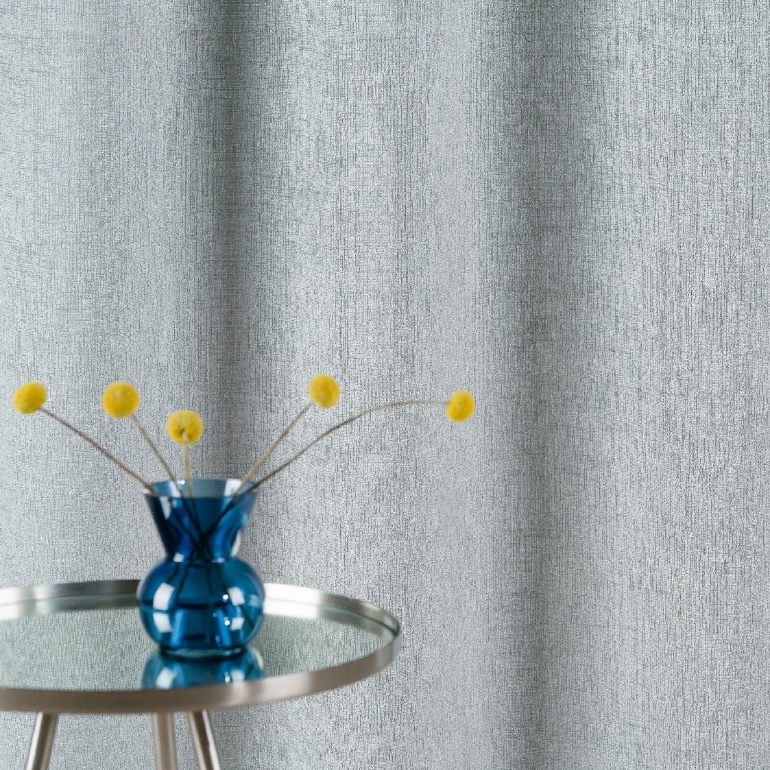 Draperie velar, gri - vernil 