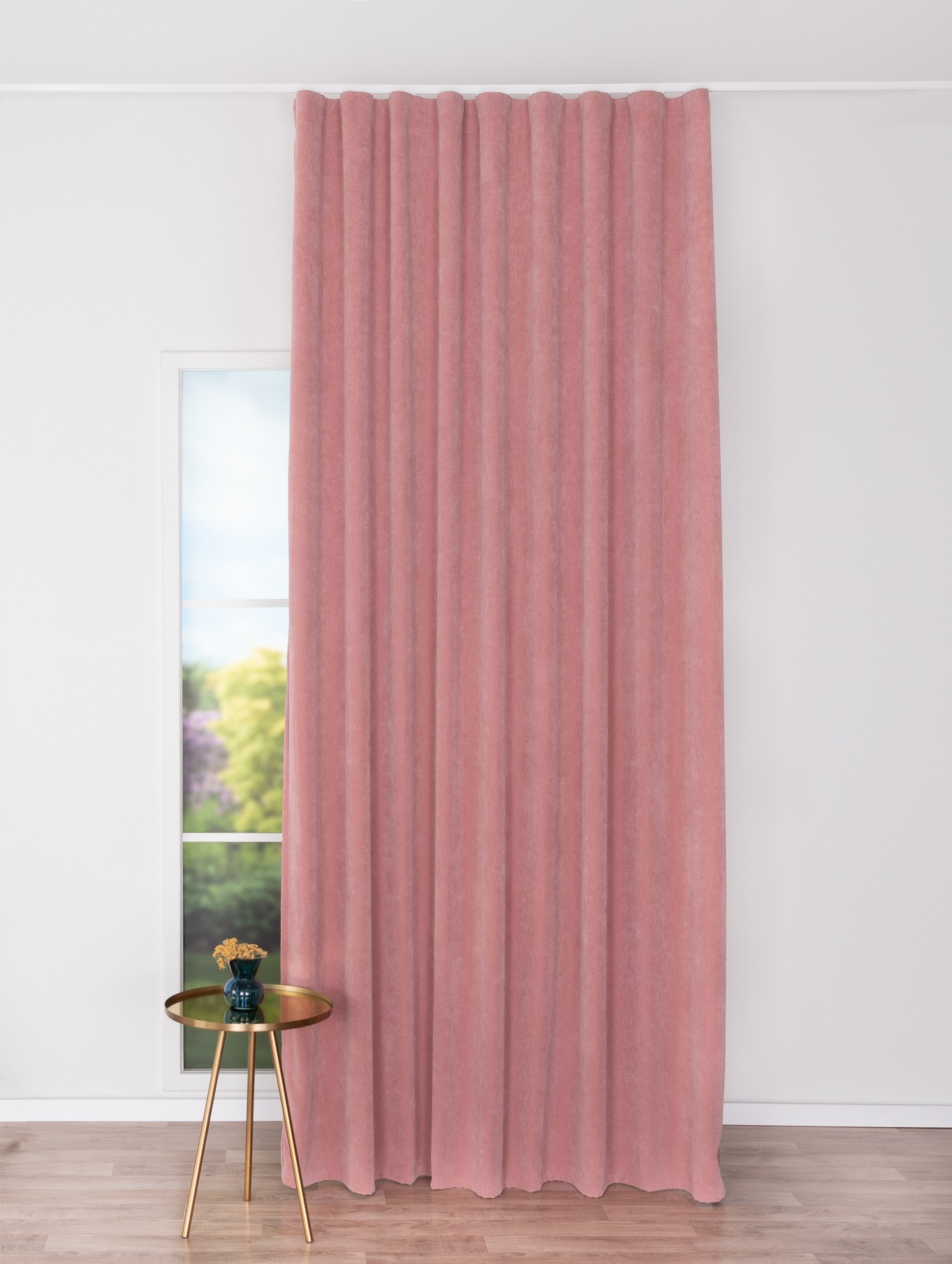 Draperie ponte, roz 