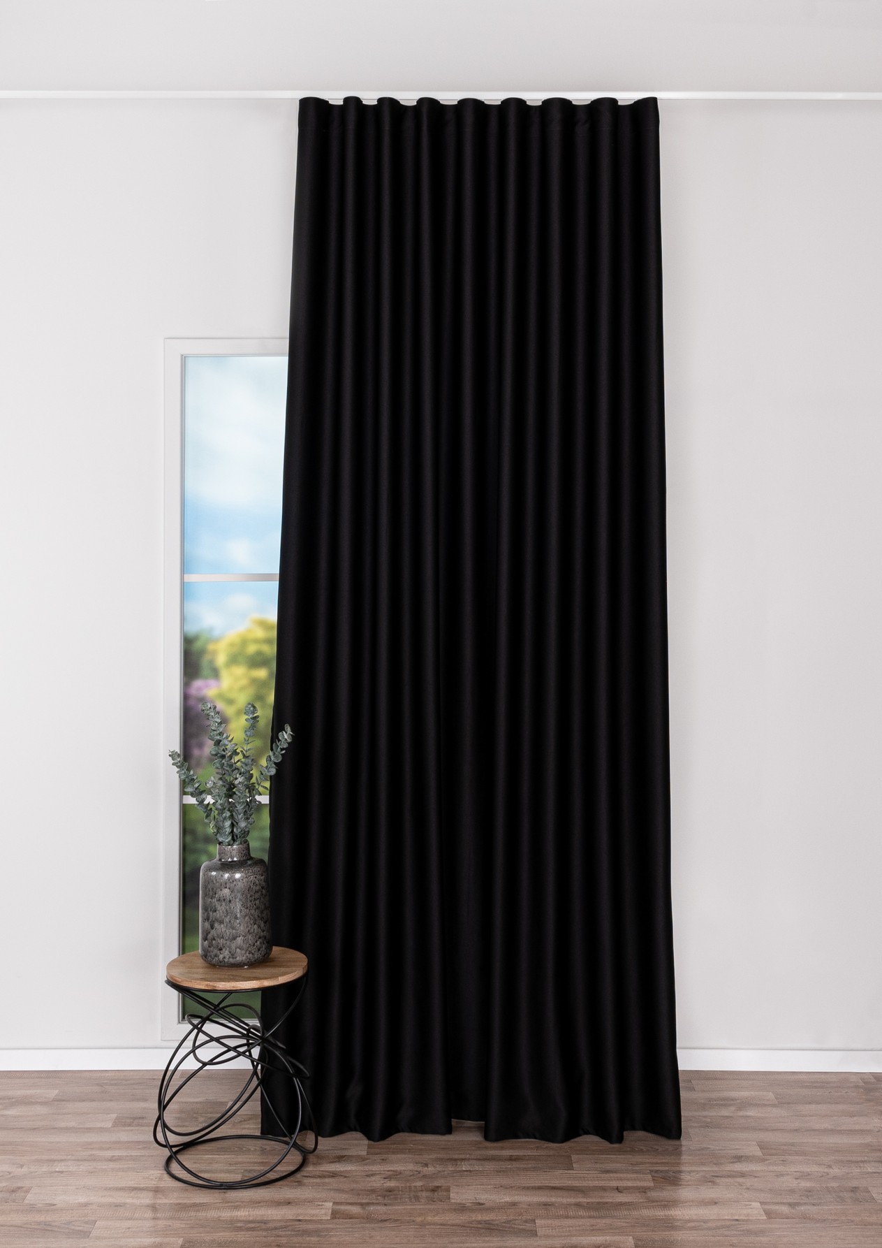 Draperie sydney, negru 
