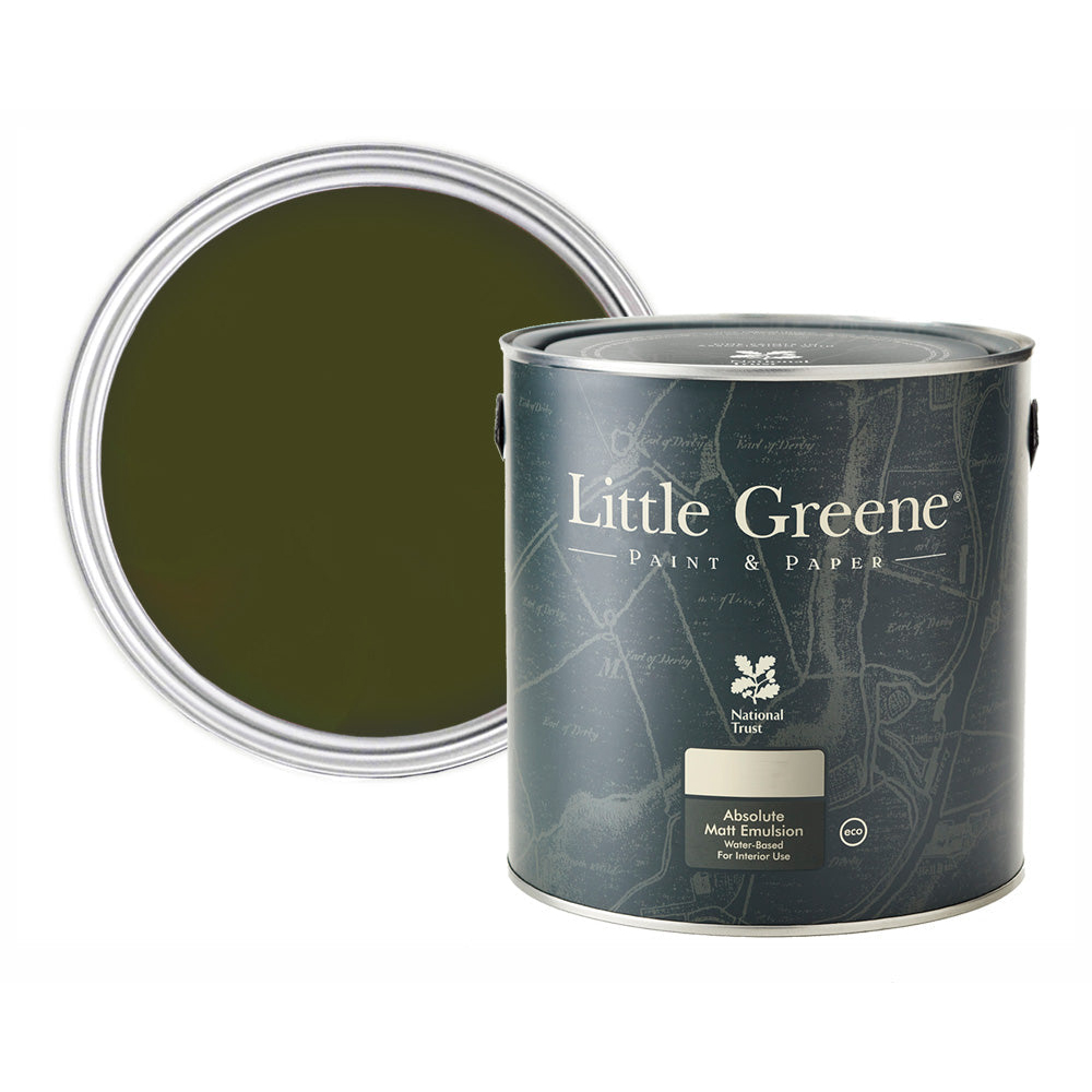 Vopsea Interior, Olive Colour, 2.5 Litri, Little Greene